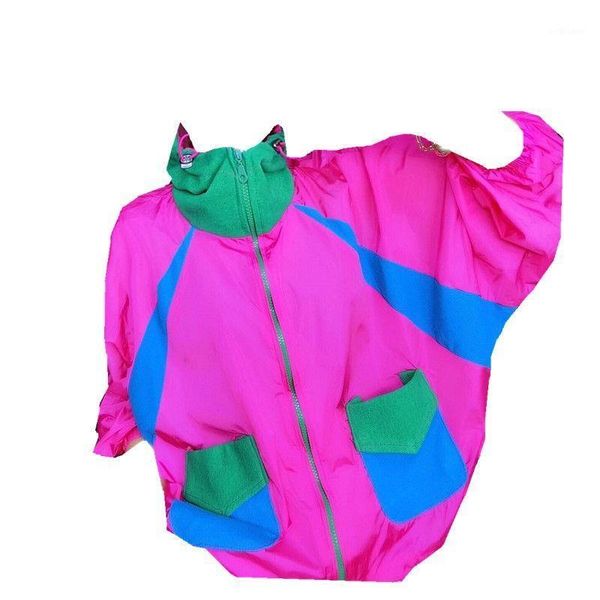 

women's jackets 2021 summer loose sun-proof clothes thin coat for women casual contrast color fashionable top, Black;brown