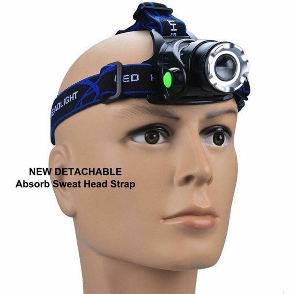 

outdoor night riding xpe + cob led waterproof headlight usb charging fishing travel bicycle 35a6 bike lights