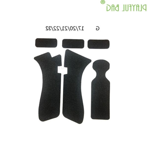 

2144toy gun rubber frosted anti-slip sticker grip wrap tape g17 g22 g23 g32 g26 g27 g33 g19 g25 model accessories ld54