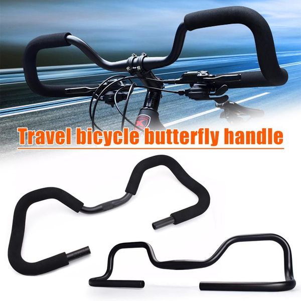 

bike handlebars &components aluminum alloy bicycle butterfly handlebar mountain riser road bikes cruisers mount drop