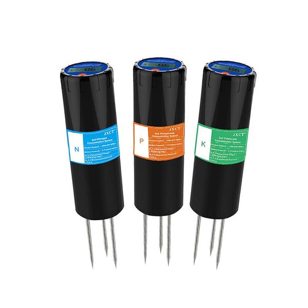 

meters instant reading 3 pin soil nutrient npk meter with lithium battery powered