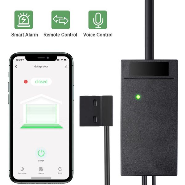 

smart home control tuya wifi garage door switch intelligent app remote conrtrol wireless controller work with alexa google