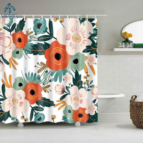 

shower curtains maple cactus autumn leaves bathroom curtain frabic waterproof polyester multiple sizes bath