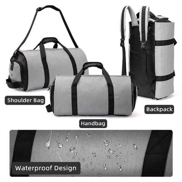 

backpack 45l waterproof men travel pack sports bag outdoor luggage mochilas quality for male