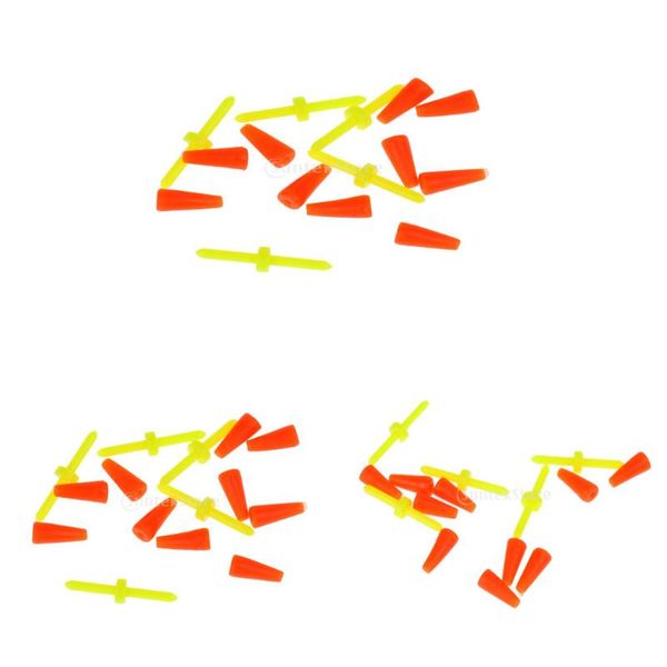 

fishing accessories 15pcs palstic rock anti wind bar ser float tackle