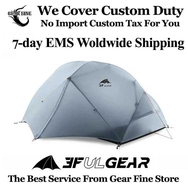 

tents and shelters standing 3f ul gear floating clound 2 piao yun ultralight hiking camping backpacking tent