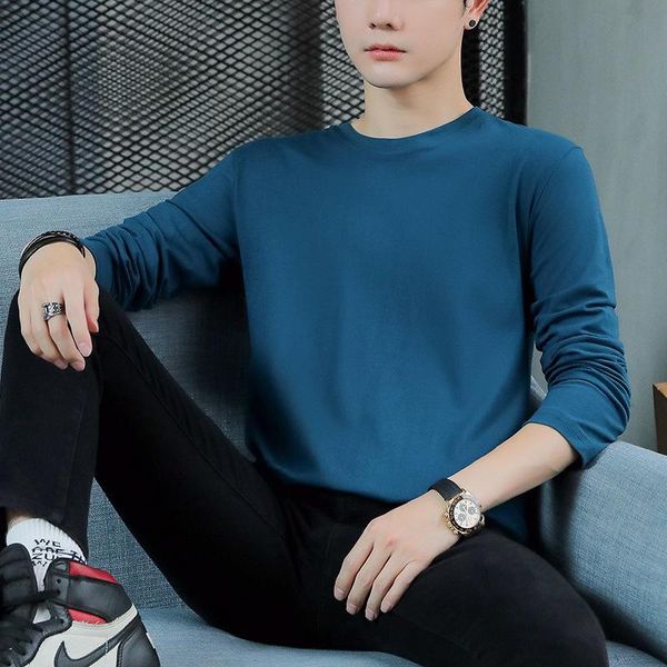 

men's t-shirts 2021 solid color t-shirt, White;black