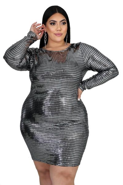 

casual dresses for women party plus size 5xl elegant backless mini dress night club birthday outfit wholesale drop 2021 ft426, Black;gray