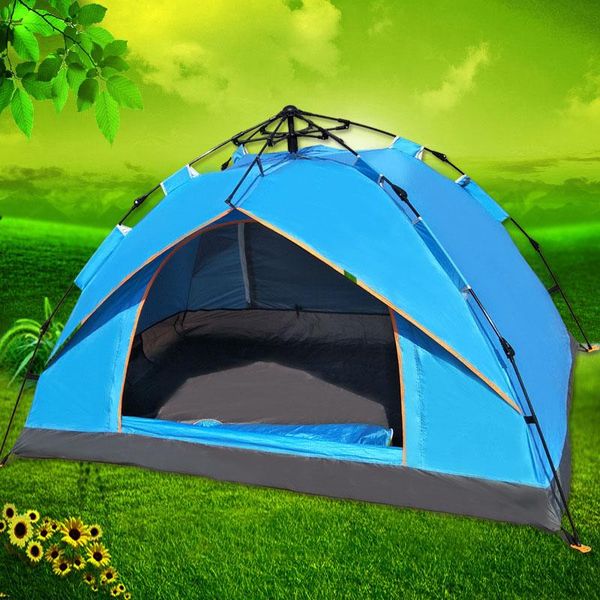

couple tent outdoor sports equipment camping automatic waterproof ultra light sunscreen beach pyramid tents and shelters