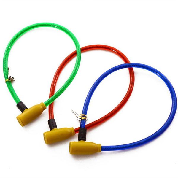 

bike locks stainless steel ring-shaped key lock bicycle wire cycling accessories mtb parts