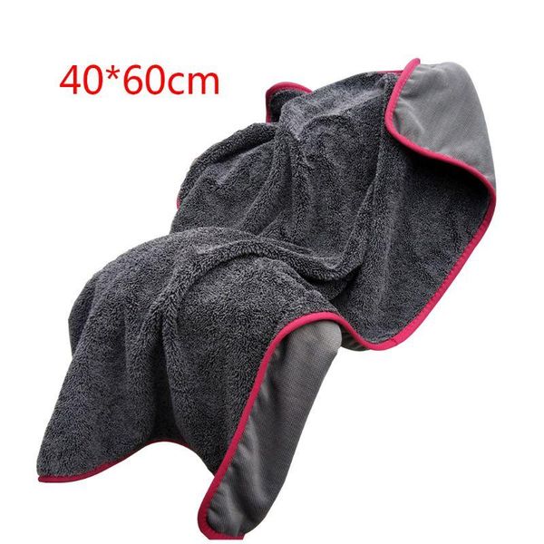 

super absorbent microfiber car wash towel braid cloth professional cleaning sponge