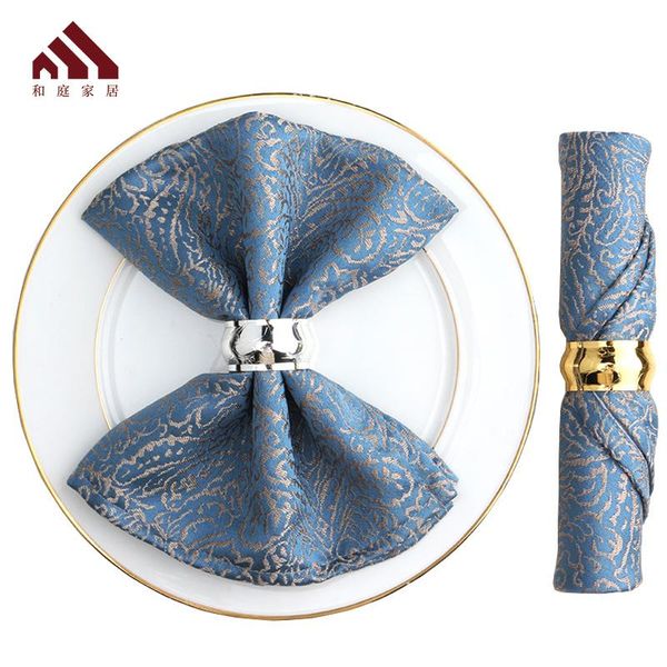 

table napkin fabric textile products set,50% polyester 50% cotton , machine washable, set of 1, 46*46cm, for el,kitchen room
