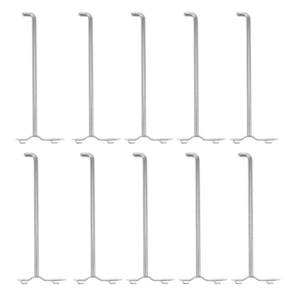 

hooks & rails 10pcs heavy duty garage tool storage hook wall mount garden organizer