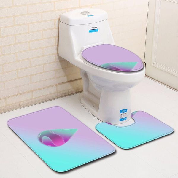 

carpets dripping bathroom toilet carpet three-piece floor mat doormat rug foot pad