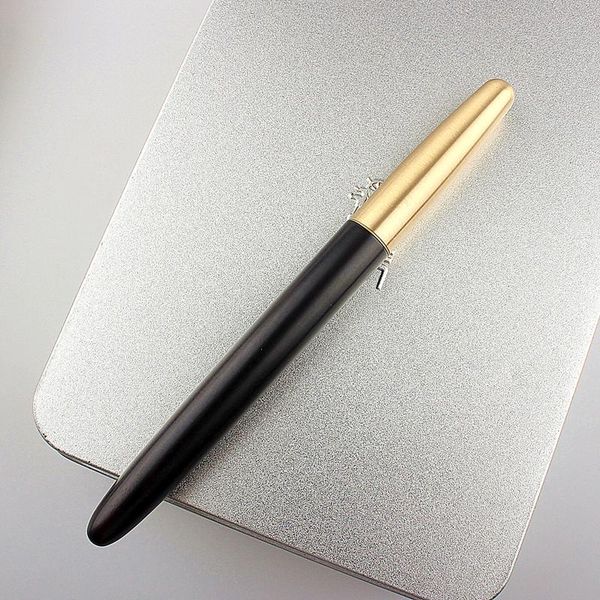 

fountain pens bronze and black wood pen iridium ef nib optional advanced office business writing gift