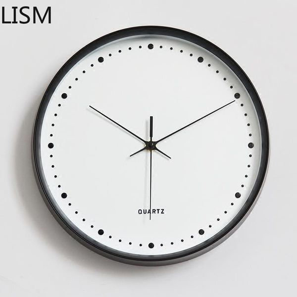 

wall clocks round clock quartz silent modern design nordic for girls cartoon home decor reloj de pared moderno