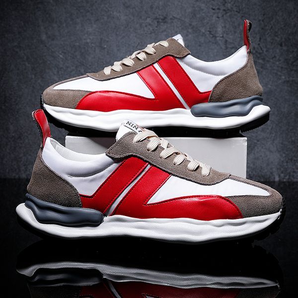 

yellow mens womens running shoes spring and summer skateboard platform women men sneakers sports trainers athletic lacquer bright chaussures