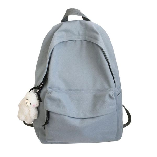 

backpack 066f canvas daypack satchel school travel bookbag