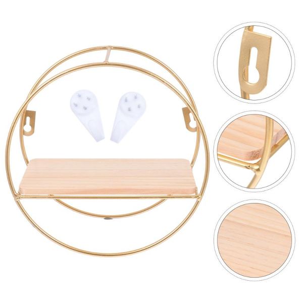 

hooks & rails 1 set living room nordic style storage rack iron wall decoration