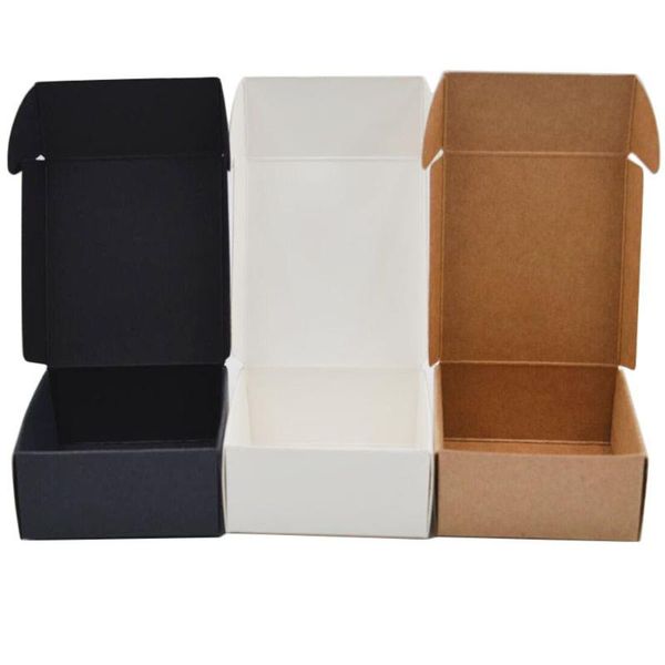 

gift wrap 10pcs small craft wedding event jewelry cardboard package candy storage wrapping kraft paper box