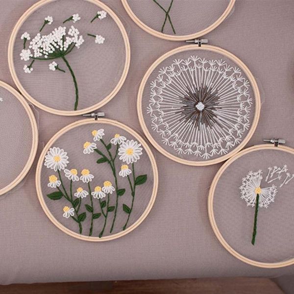 

other arts and crafts diy embroidery material kits dandelion flower painting interesting handicrafts beginner stitch kit home decor
