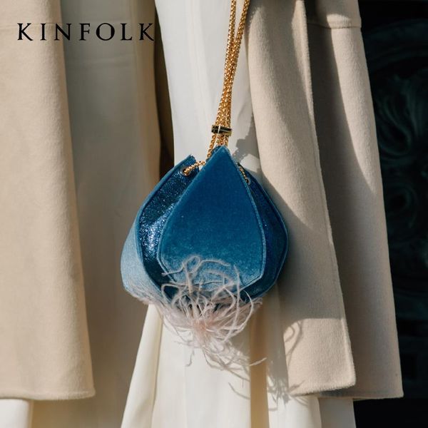 

evening bags woolly bag velvet cloth stitching luscion lantern flower draw rope hand one shoulder sloping women's bucket