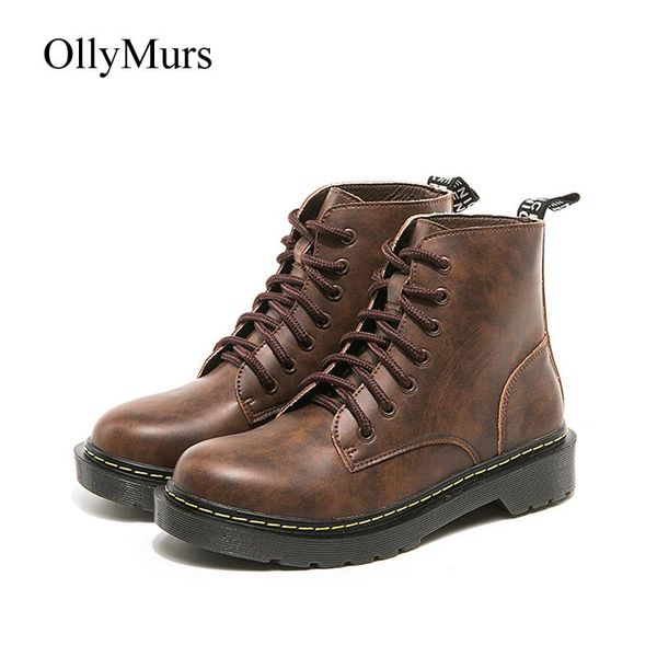 

boots shoes women spring botas mujer warm chaussures femme ladies footware fur cross-tied zapatos de pu leather, Black