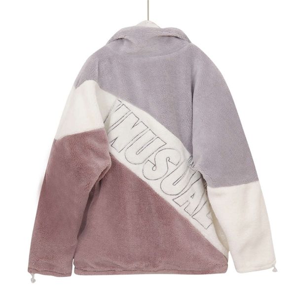 

jackets coats women's loose medium length overalls nlrd, Black;brown