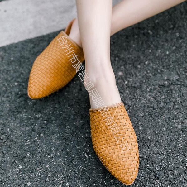 

slippers novelty outside office lady women low flat with slides checkered slip-on elegant summer shoes tpr rubber, Black