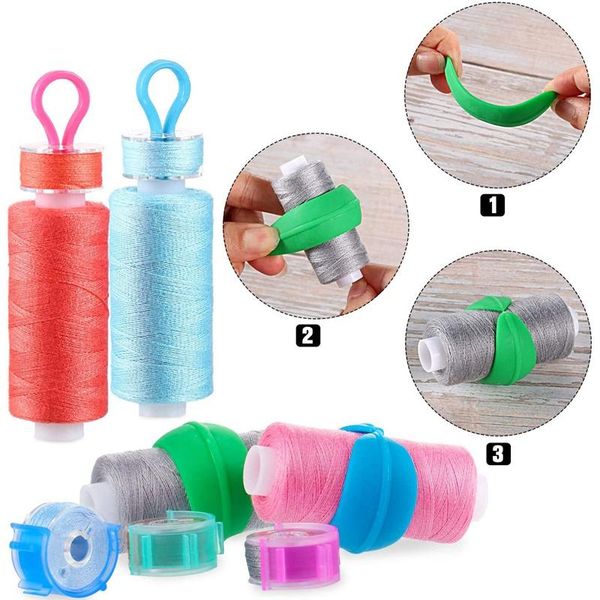 

sewing and embroidery bobbin thread holder clip clamp for sewingmachine notions & tools, Black