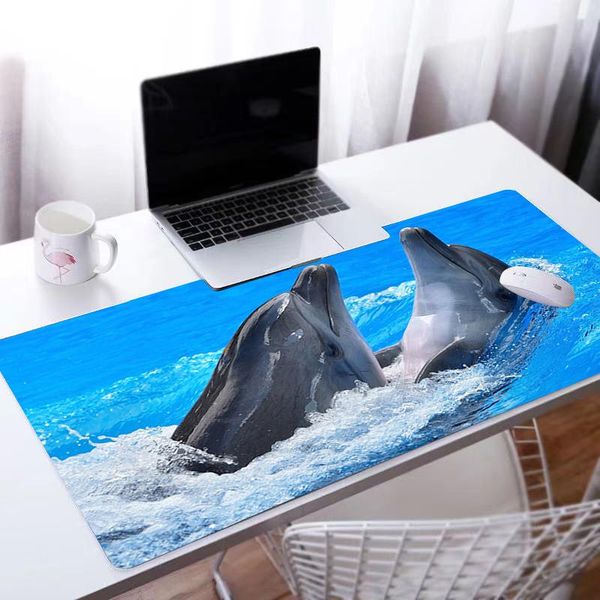 

mouse pads & wrist rests pad dolphin cool computer lapanime keyboard mat large mousepad keyboards gamers decoracion desk