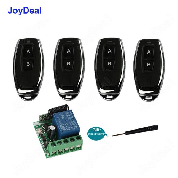

smart home control 433mhz universal wireless remote switch dc 12v 1ch relay receiver module rf transmitter 433 mhz controls diy kits