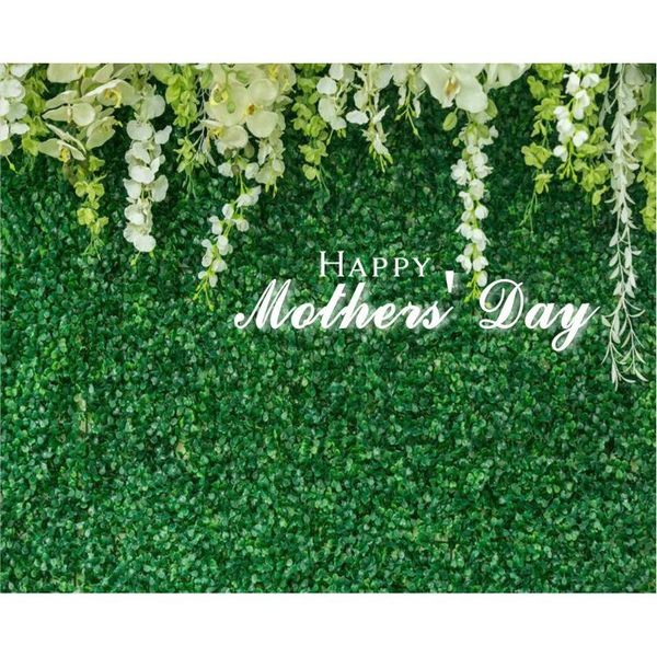 

party decoration happy mother's day phalaenopsis meadow backdrop love my mom decor background po booth studio props