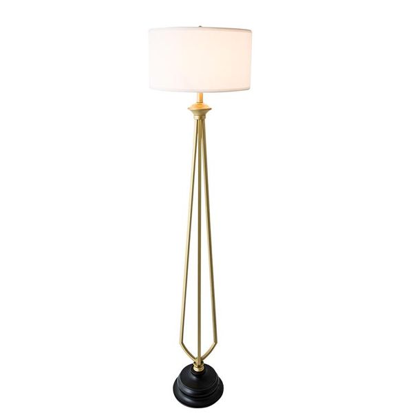 

floor lamps lamp living room bedroom creative art vertical table study simple golden iron american country