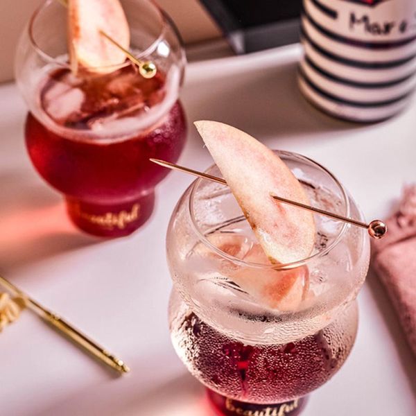 

drinking glass cup yogurt for breakfast coffee cocktail heat-resistant hydroponic vases fea889 wine glasses