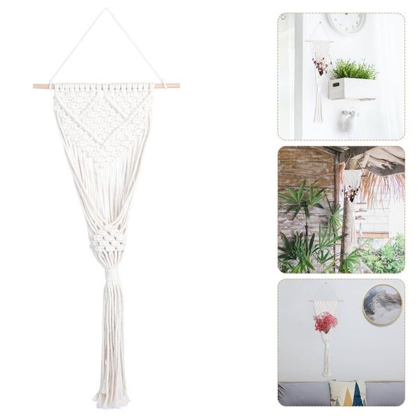 

tapestries 1pc macrame plant hanger rope hanging basket gardening supplies gift