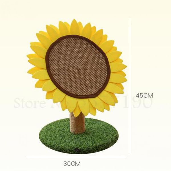 

cat toys sunflower scratch board claw sharpener vertical sisal