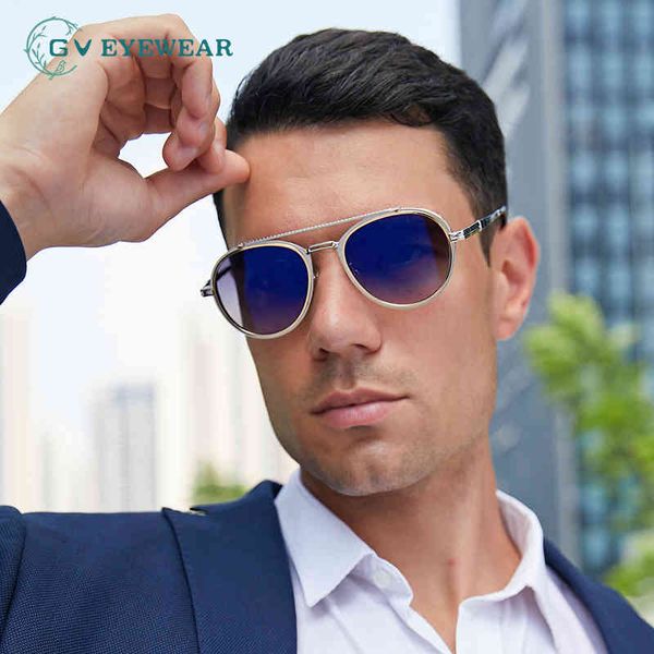 

designer sunglasses 2021 new style retro glasses men shade european and american steampunk man trendy fashion outdoor drive comfort sunglass, White;black