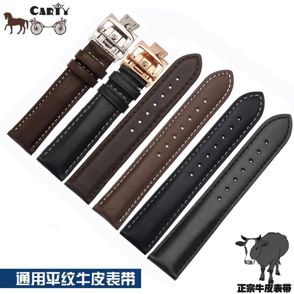 

watch bands carty leather strap adapter universal type+ install tools, Black;brown