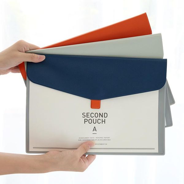 

business card files pvc transparent a4 document case light paper file bag