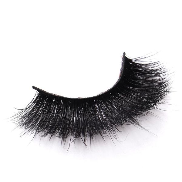 

false eyelashes 3d black extra long thick wispies fluffy eye lash extension beauty mink hair multilayers fashion