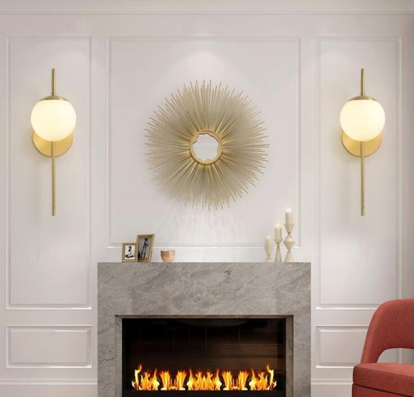 

post modern wall lamp personality fashion creative nordic american living room bedroom bedside decoration