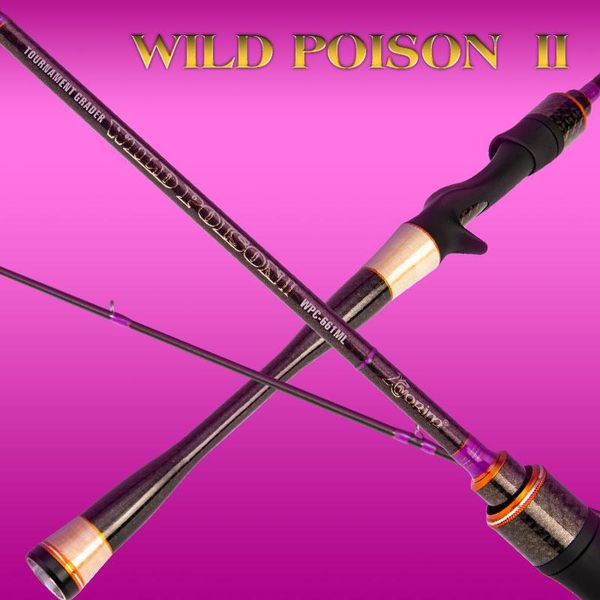 

kyorim wild poison2 lure rod 36t toray carbon fuji reel seat grade cork handles casting one sections fast action boat fishing rods