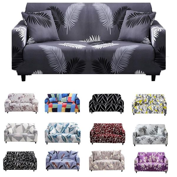 

chair covers spandex sofa cover protector elastic washable furniture tight wrap all-inclusive home decor 1/2/3/4-seater