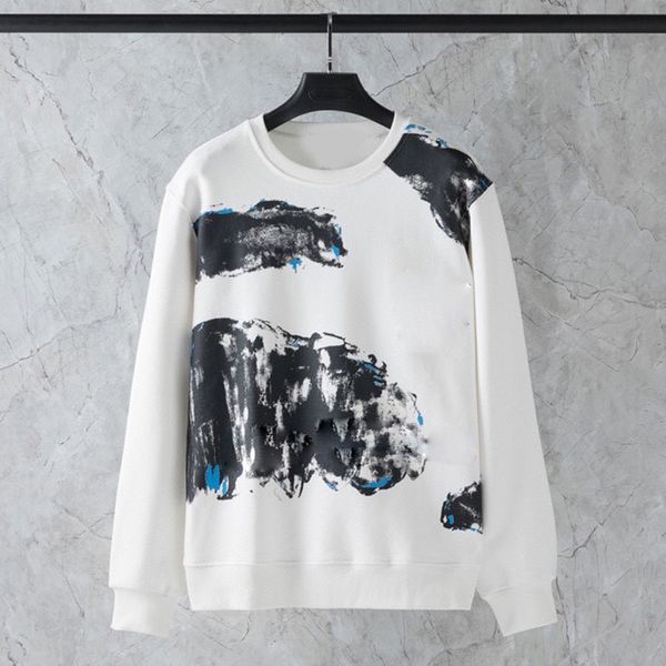 

2021famous mens hip hop designer hoodie street cotton loose fit long sleeve men women hoodies sweatshirt, Black