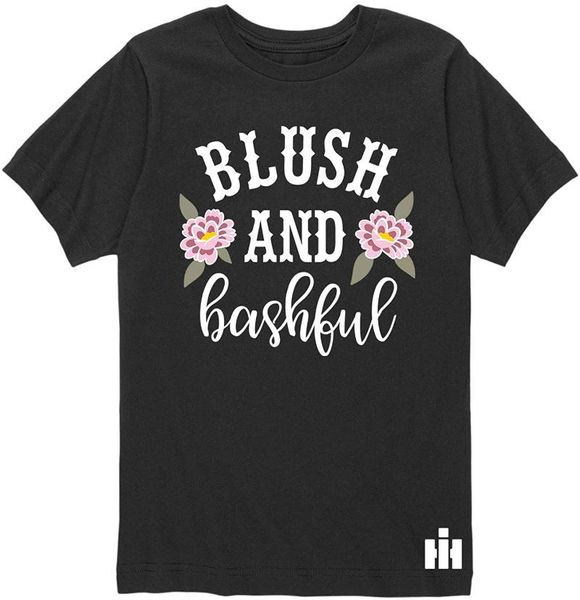 

men's t-shirts blush and bashful - youth short sleeve t-shirt, White;black