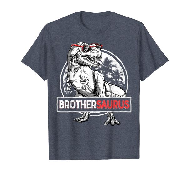 

brothersaurus t shirt t rex brother saurus dinosaur boys, White;black
