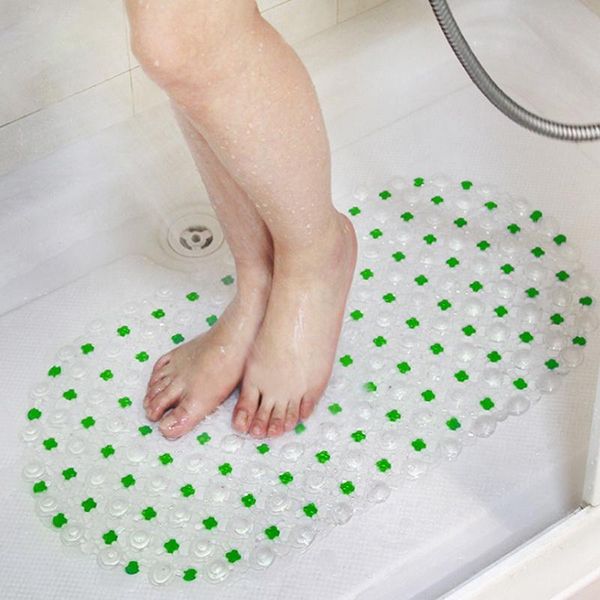 

bath mats 35x68cm colorful bathroom mat home bathtub shower dots pvc pad non slip