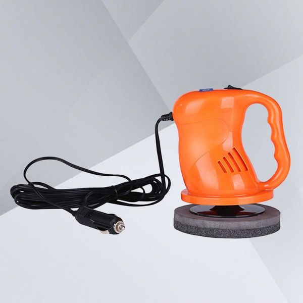 

car polisher waxer kit waxing polishing machine for vehicle (orange) care products