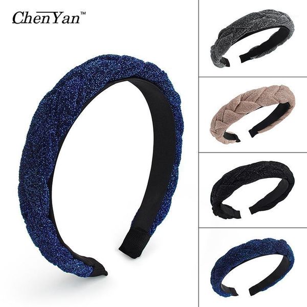 

chen yan woman knot headwear girls pearl headbands fashion hairband fg19391